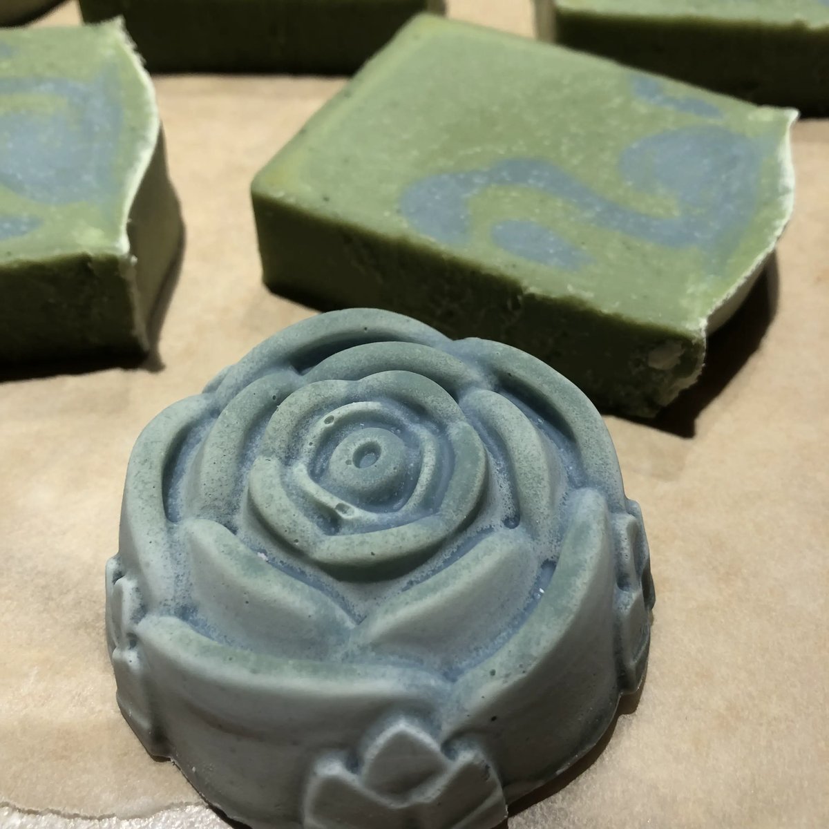 Bergamot Black Tea Flower Soap