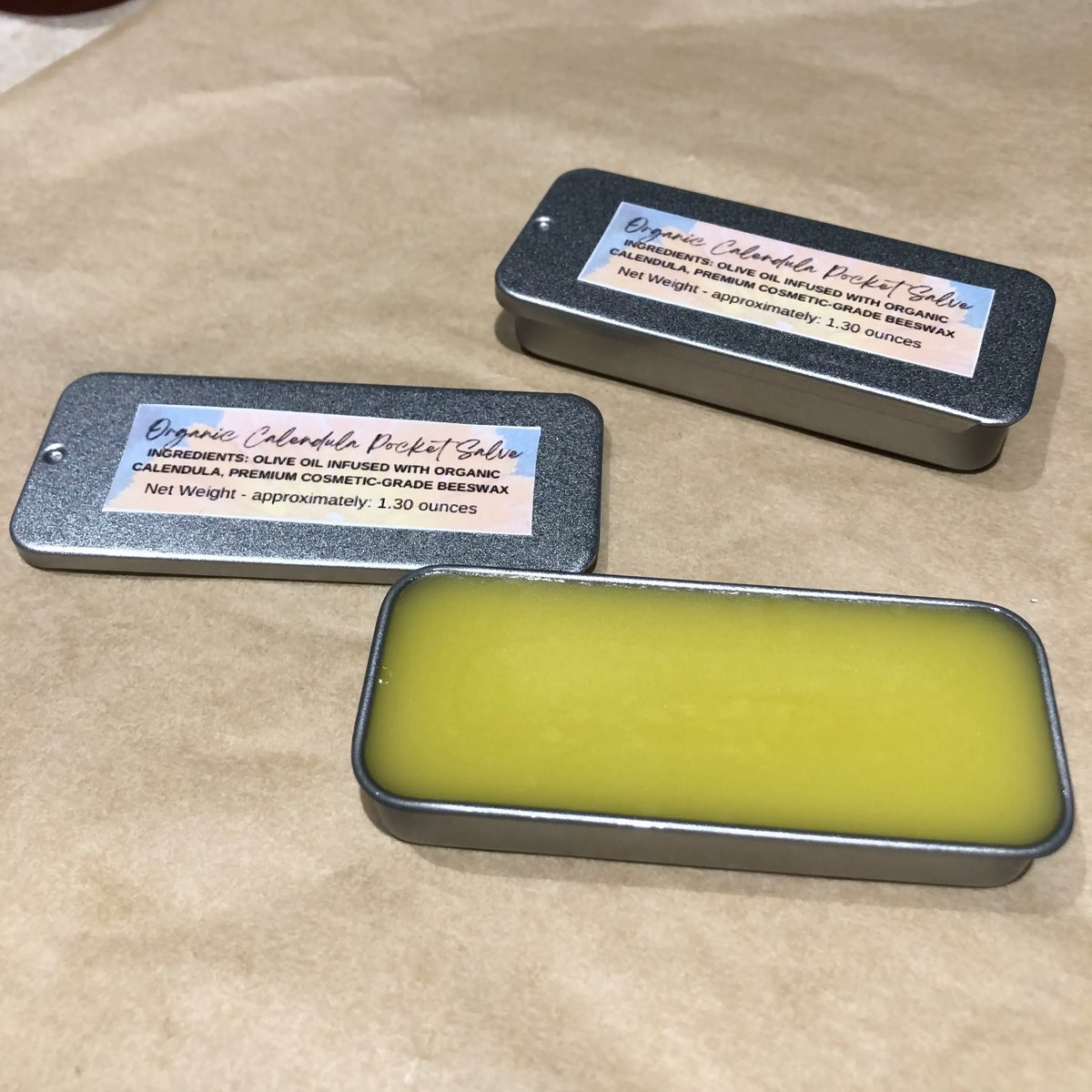 Organic Calendula Pocket Salve 